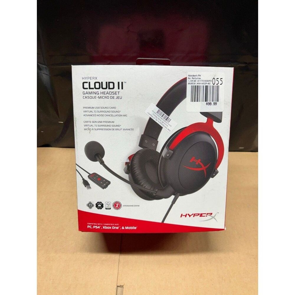 HyperX Cloud II wired Gaming headset